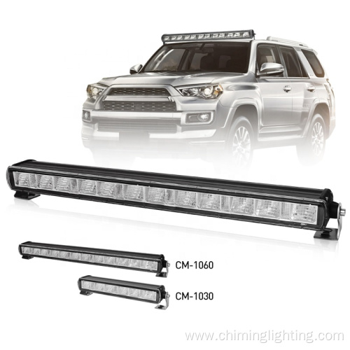 CHIMING Hot sale 11 INCH 21Inch 60w LED slim driving light bar roof bumper light bar EMARK IP67 LED driving light bar